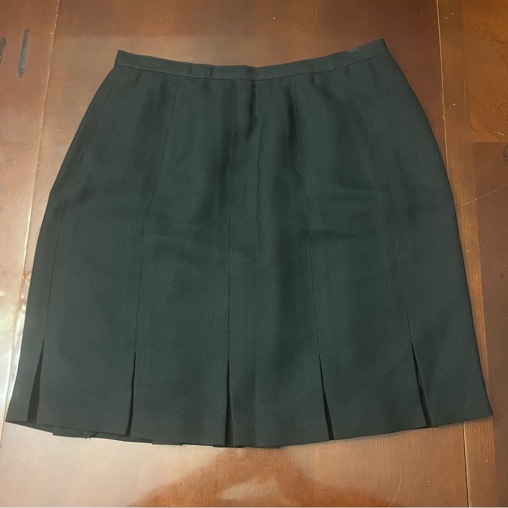Elegant Black A-Line Skirt